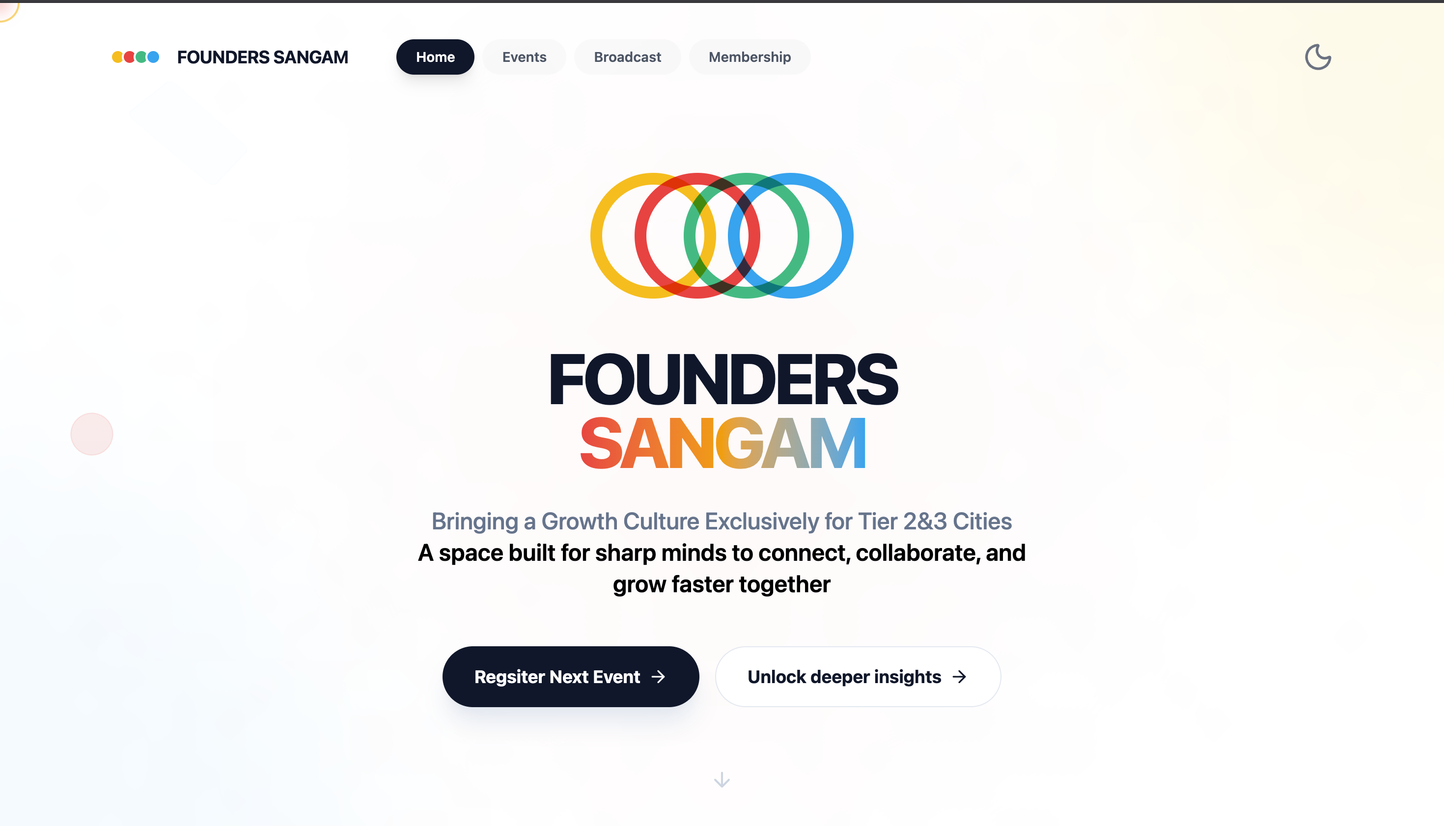 FounderSangam screenshot