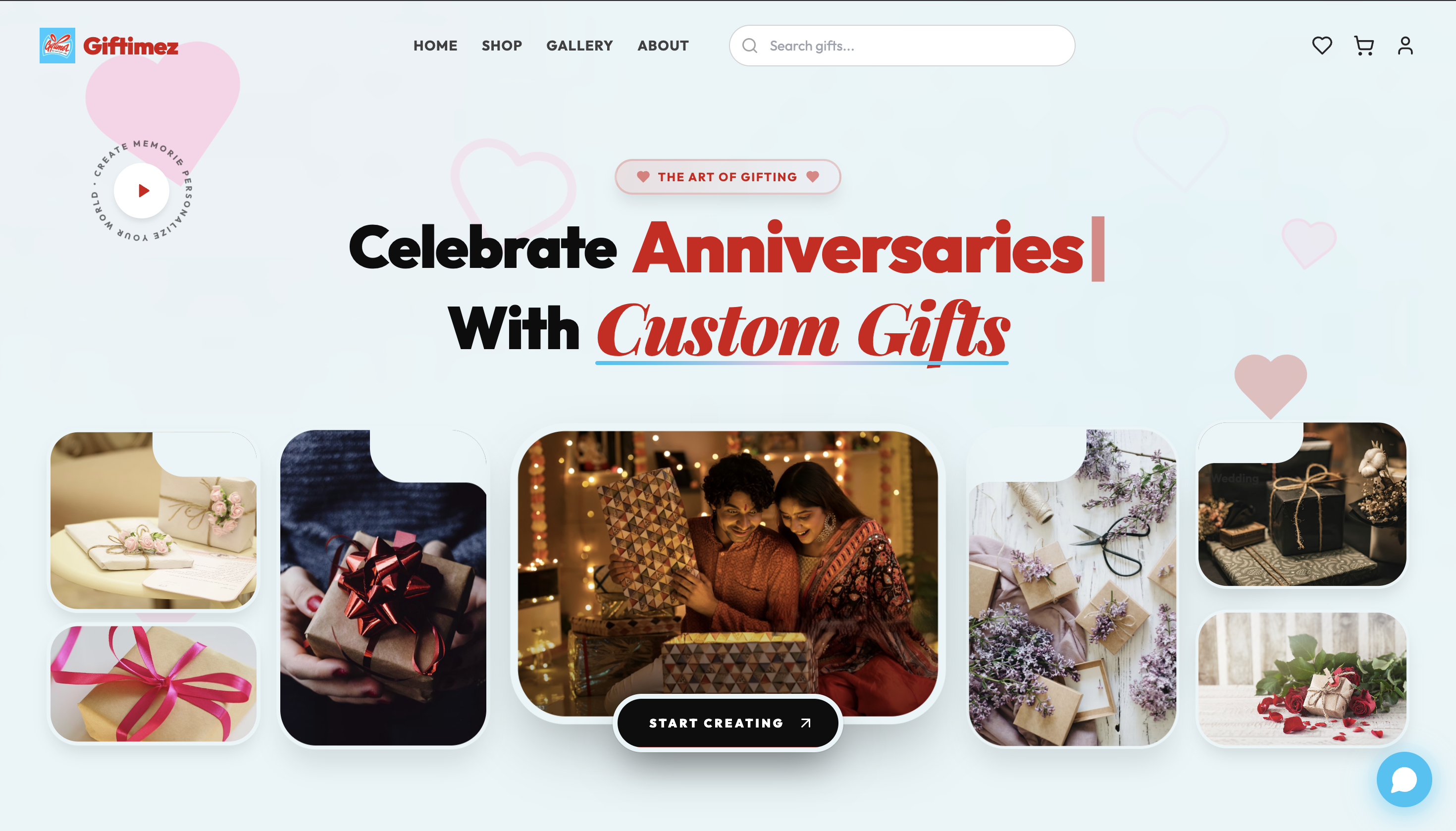 Giftimez screenshot